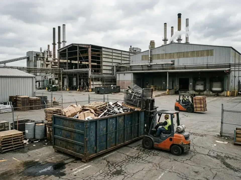industrial-factory-scrap-conta-003 — frequently asked questions, Cheap Roll-off Dumpster Rentals in Waterloo, IN